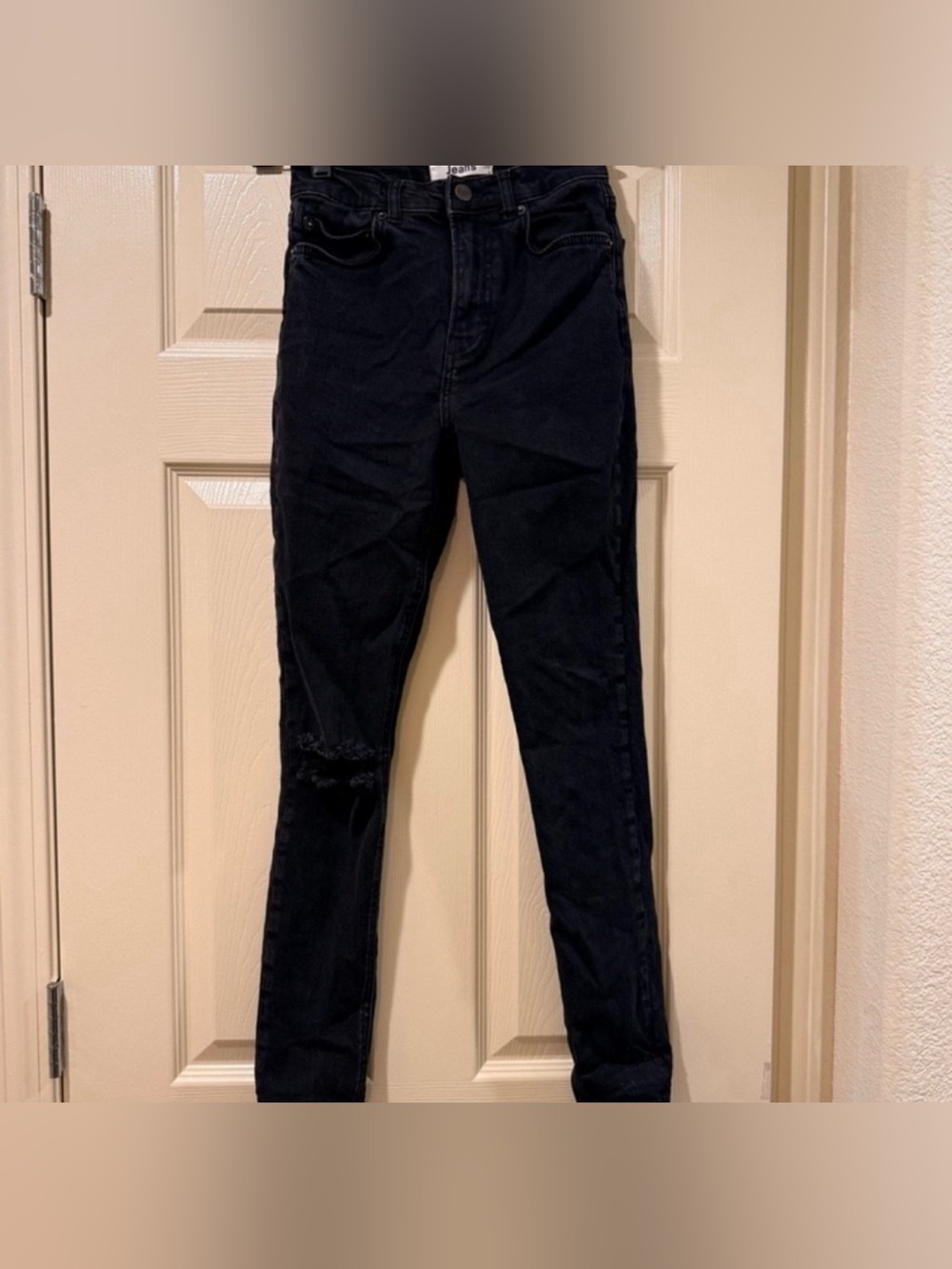 Reformation Women’s Black High-Waisted Skinny Jeans Size 24